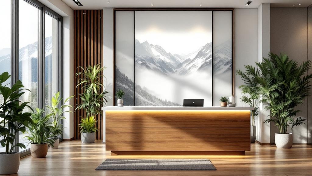 Accueil des bureaux de l'Agence 455 a Annecy